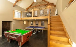Pitsworthy: Across the yard there's an amazing games room