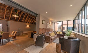 616 Venue: The enormous open plan living space makes for happy sociable times