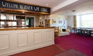 No need to call last orders when you stay River Wye Lodge sleeps 26 self catering accommodation Nr. Forest of Dean Gloucestershire www.bhhl.co.uk