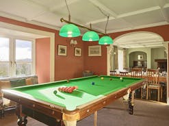 Hurstone: Hours spent contentedly playing snooker and games 