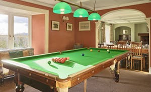 Hurstone: Hours spent contentedly playing snooker and games 