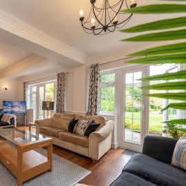 Garden Court - Doors open from the living room onto the terrace Garden Court - Doors open from the living room onto the terrace