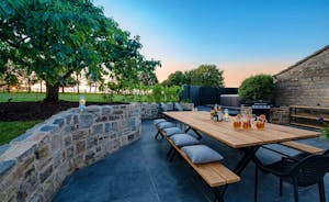 Withymans - Enjoy hearty barbecues on the patio at the front of the house