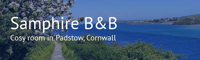 Samphire B&B is on SCRUMPY!