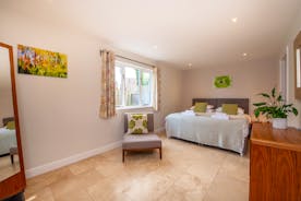 Cockercombe - Bedroom 2 is a ground floor room with an ensuite shower room