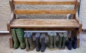 Hurstone: Resident wellies, just in case...