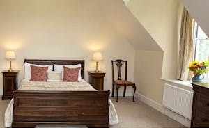 The Old Rectory - The spacious Charles Alford bedroom on the second floor - part of the Alford Suite