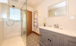 The Cedars - The ensuite for Bedroom 2 has a big walk-in shower
