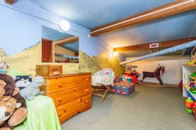 The Attic playroom...keeps children entertained.