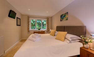 Cockercombe - Bedroom 3; comfortable, light and airy