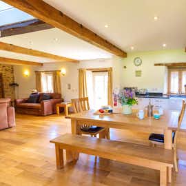 Whinchat Barns - Wagtail Corner is all light and airy and open plan downstairs Whinchat Barns - Wagtail Corner is all light and airy and open plan downstairs