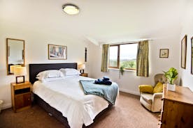 Wake up to glorious views in a double bedroom at Highcloud Farm and Barn  Holiday accommodation Monmouthshire www.bhhl.co.uk