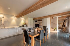 Court Farm - The Cottage: A modern kitchen with all you need for your holiday