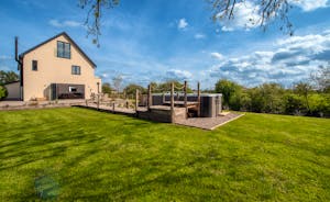 Teds Place - Riverside holiday house in Somerset for group holidays