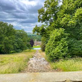 Stanway House, view from the folloy Stanway House, view from the folloy