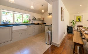 Babblebrook - An open-plan kitchen/dining/living space means you can gather together for happy, sociable times