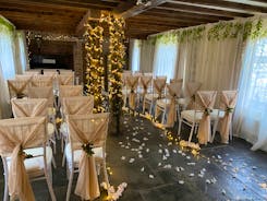 Unique wedding room 