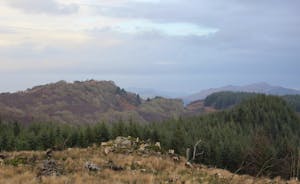 View from trail behind Gartnagrenach