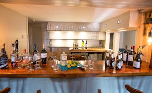 The Plough: The original bar in the dining room is a quirky and very useful feature