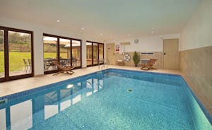 Flossy Brook - A luxury self catering lodge with a fantastic integral indoor heated swimming pool