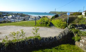 View of the Beach from the Garden