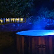 Optional extra of Hot Tub hire for your stay at The Holt 