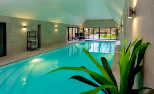 Kingshay Barton - Centre stage in the spa hall is the swimming pool - all yours throughout your stay!