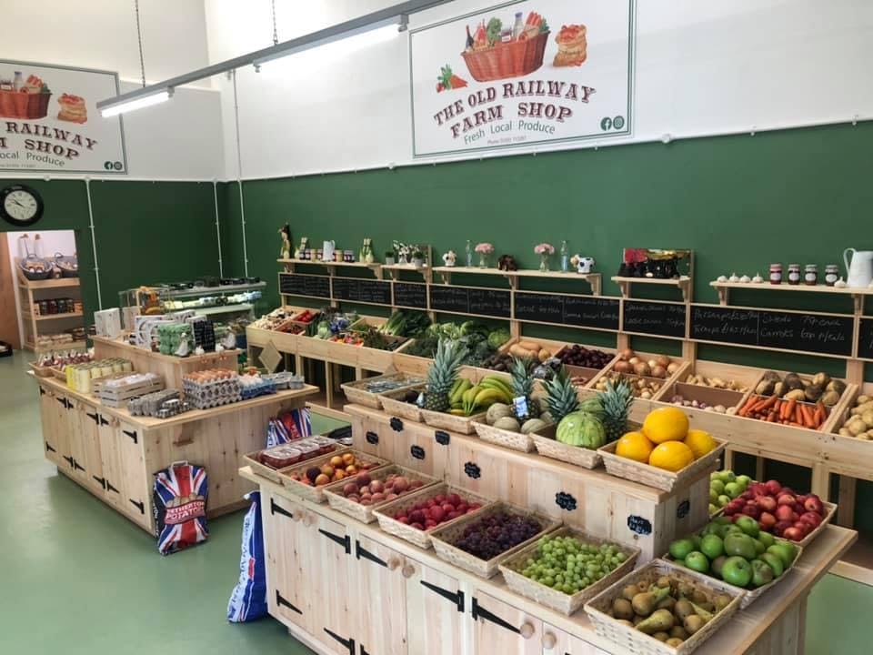The old railway farm shop