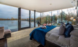 The Glass House - Bedroom 1: What a view to wake up to!
