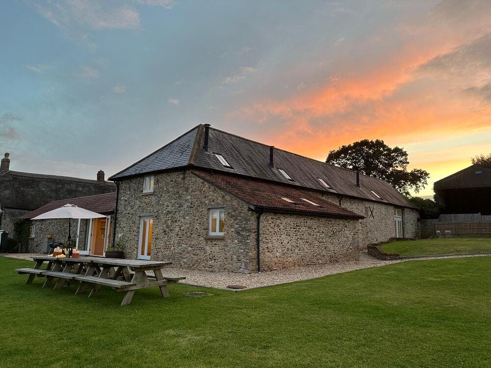 Sunset at Stonehayes Farm