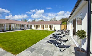 Holemoor Stables: Luxury holiday accommodation in Somerset for families, sleeps 18