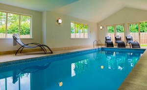 Foxcombe - Fantastic timber clad lodge sleeping 14 in 6 en suite bedrooms, with a private indoor pool