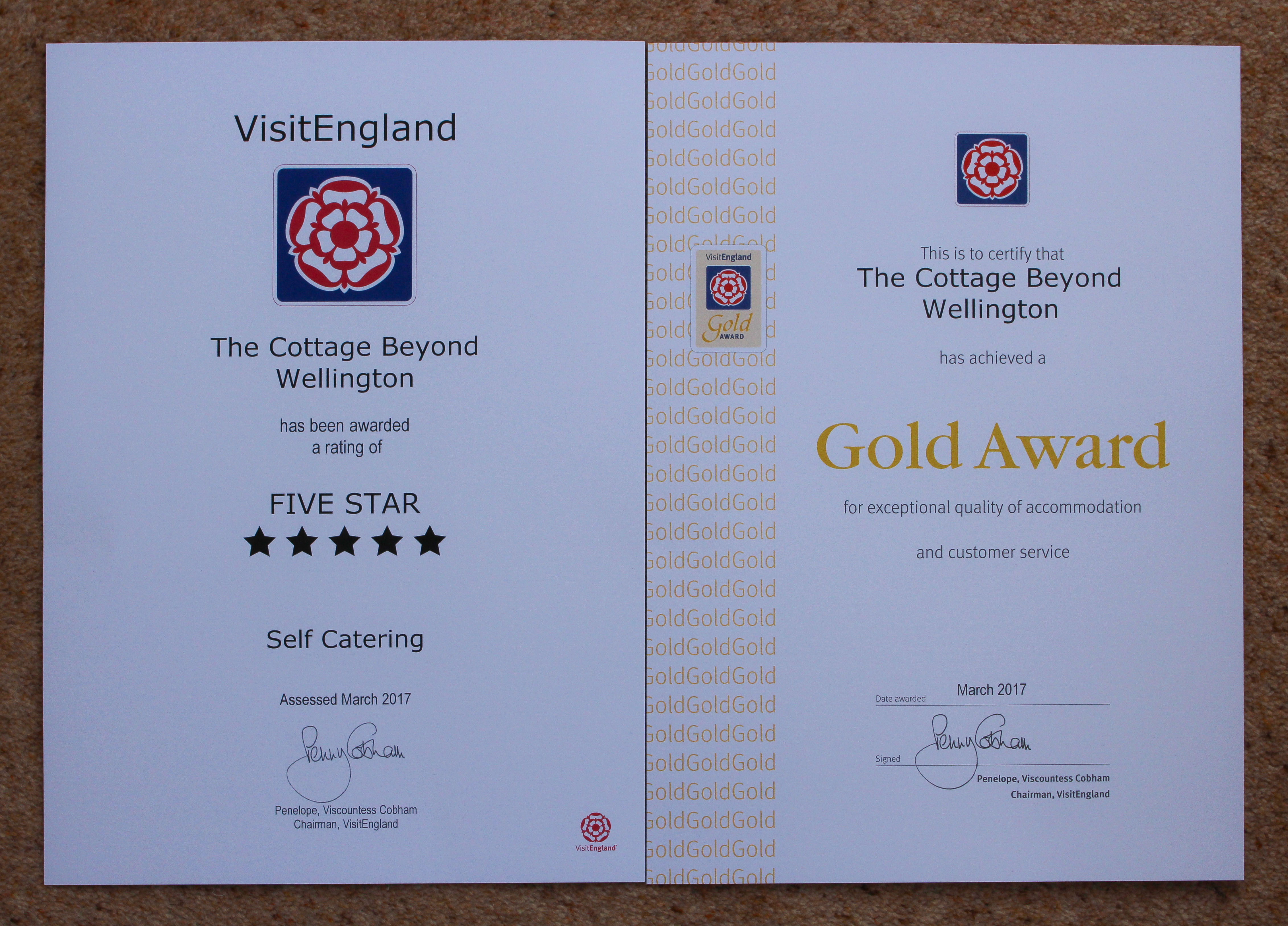 'Award winning, luxury self catering accommodation' - Holiday Ideas