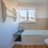 1st Floor Family Bathroom with bath and separate shower  1st Floor Family Bathroom with bath and separate shower