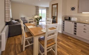 Quantock Barns - Posh Piggery (extra charge): The open plan living space 