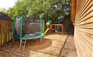 Ramscombe - Children will be delighted with the play equipment and trampoline