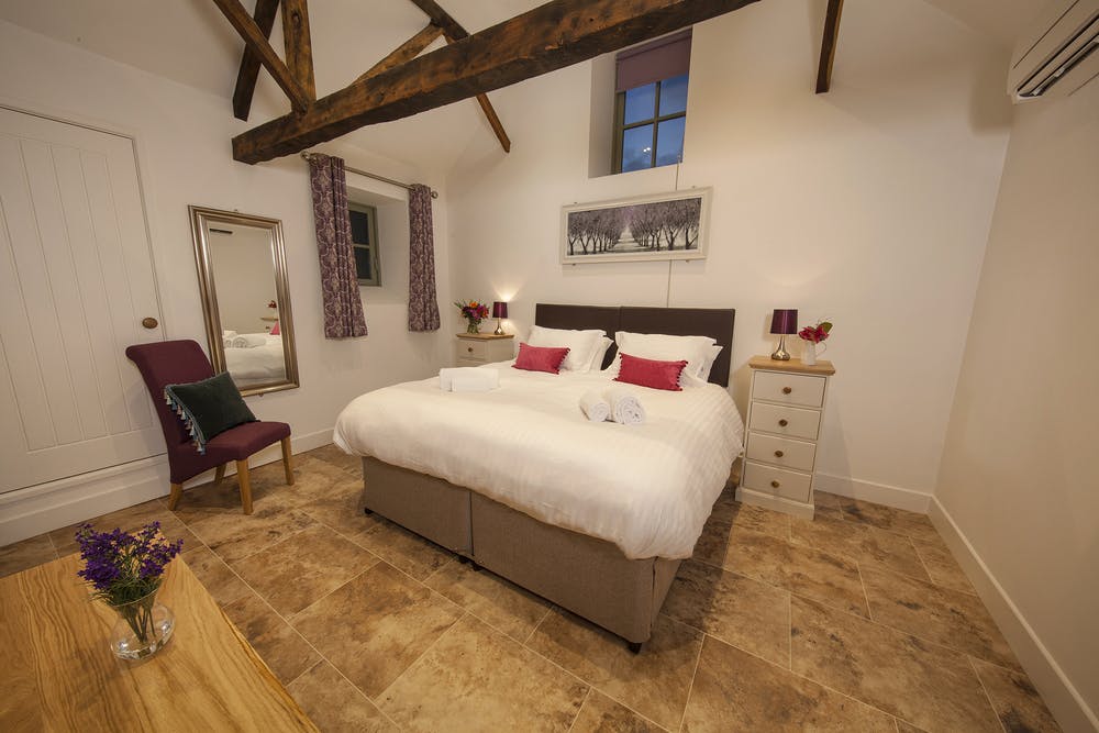 Beaverbrook bedroom at Malherbie Group Stays