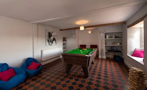 Have a pool challenge in the games room