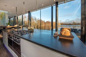 The Glass House - The view from the kitchen