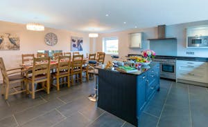 Orchard View - A spacious kitchen diner; room to cook, room to eat