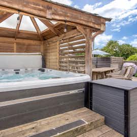 Hot tub front Hot tub front