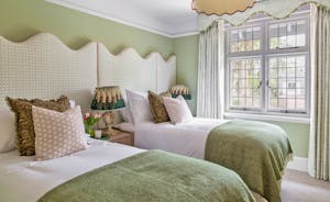 Duxhams: Bedroom 6 has zip and link beds, so super king or twin