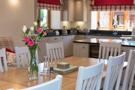 Foxhill Lodge - The kitchen is light, airy - and large!