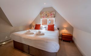 Cockercombe - Bedroom 5; zip and link beds in all rooms, so you can have superkings or twins