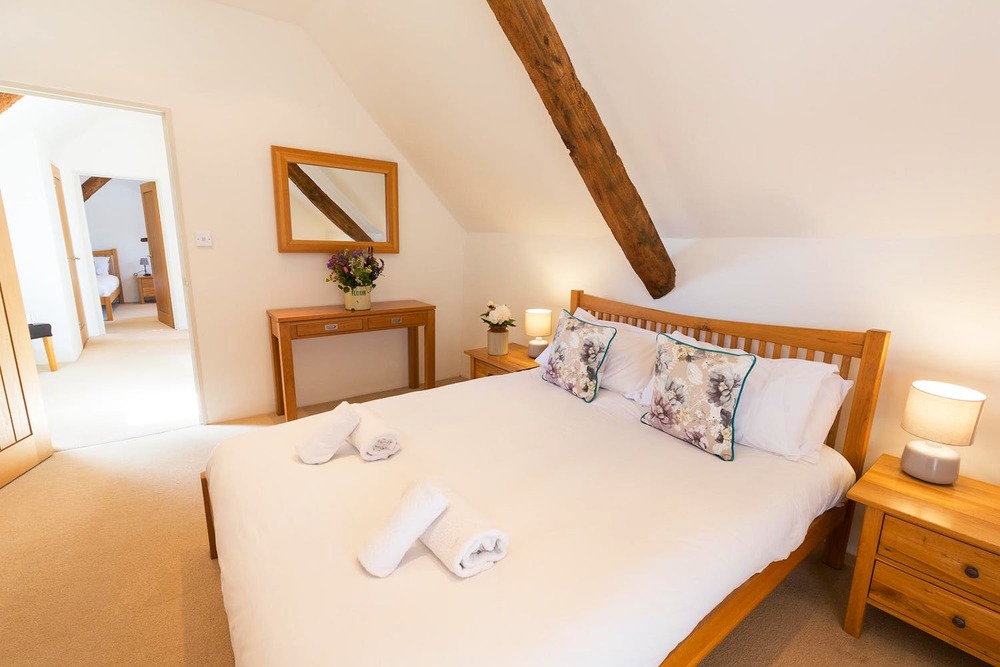 Bedroom at Siskins Nook