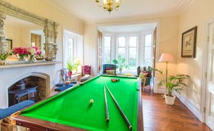 The Old Rectory - Enjoy a game of snooker in the Games Room