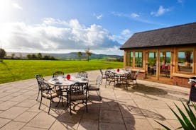Wayside: From the house are incredible views across the Devon countryside