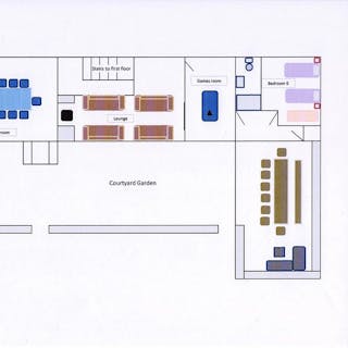 Ground floor plan Ground floor plan