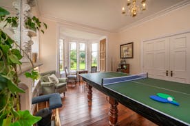 The Old Rectory - In the Games Room the snooker table can be converted for table tennis