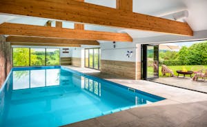 The 15m indoor swimming pool